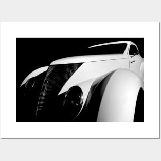 1937 Ford - high contrast Posters and Art